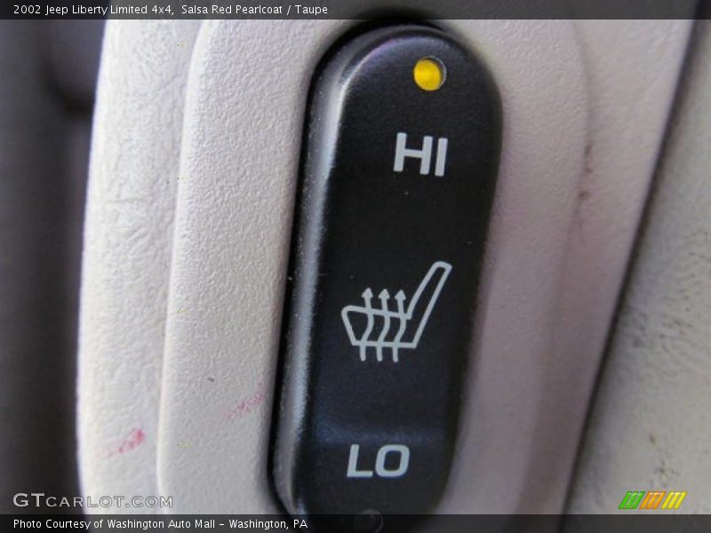 Salsa Red Pearlcoat / Taupe 2002 Jeep Liberty Limited 4x4
