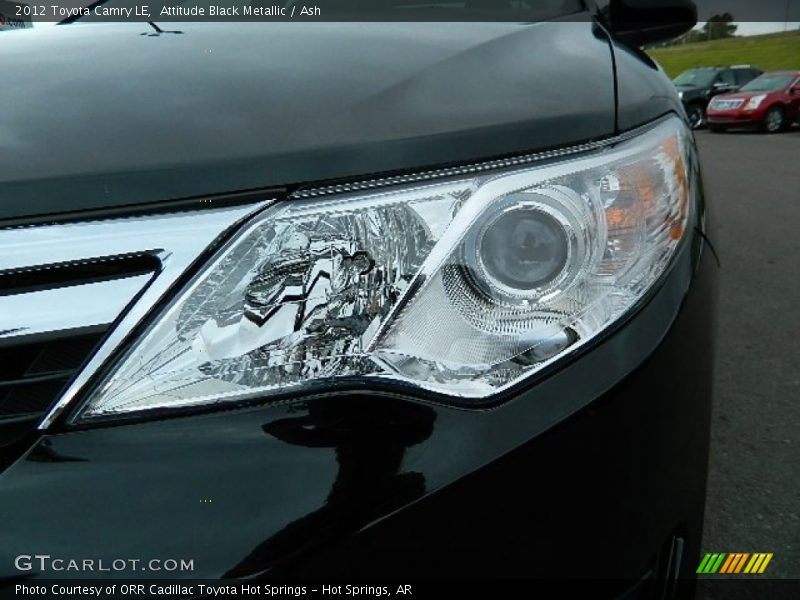 Attitude Black Metallic / Ash 2012 Toyota Camry LE