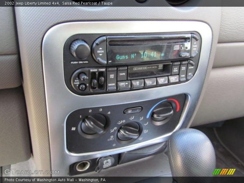 Salsa Red Pearlcoat / Taupe 2002 Jeep Liberty Limited 4x4