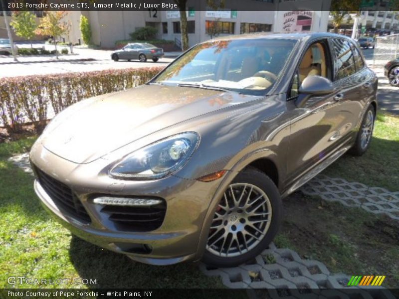Umber Metallic / Luxor Beige 2013 Porsche Cayenne GTS