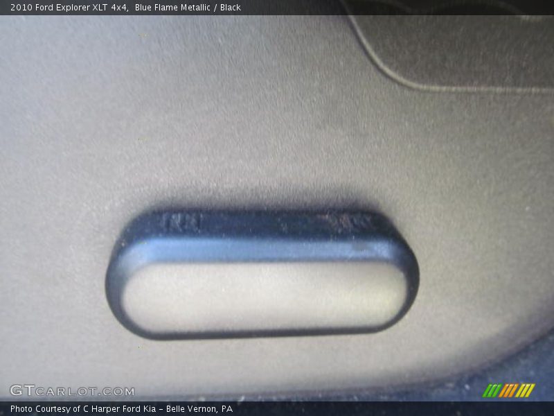 Blue Flame Metallic / Black 2010 Ford Explorer XLT 4x4