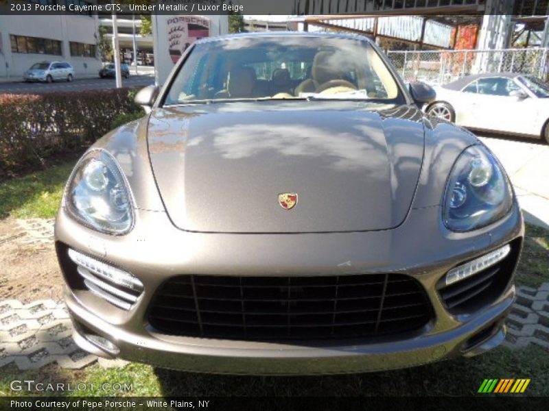 Umber Metallic / Luxor Beige 2013 Porsche Cayenne GTS