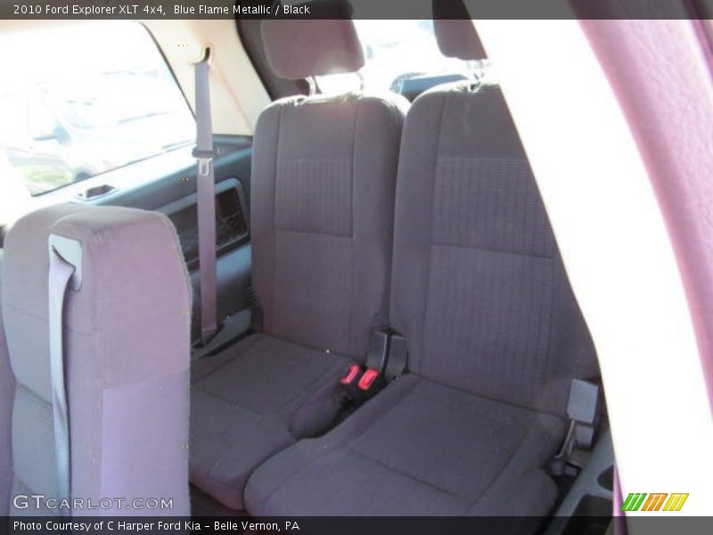 Blue Flame Metallic / Black 2010 Ford Explorer XLT 4x4