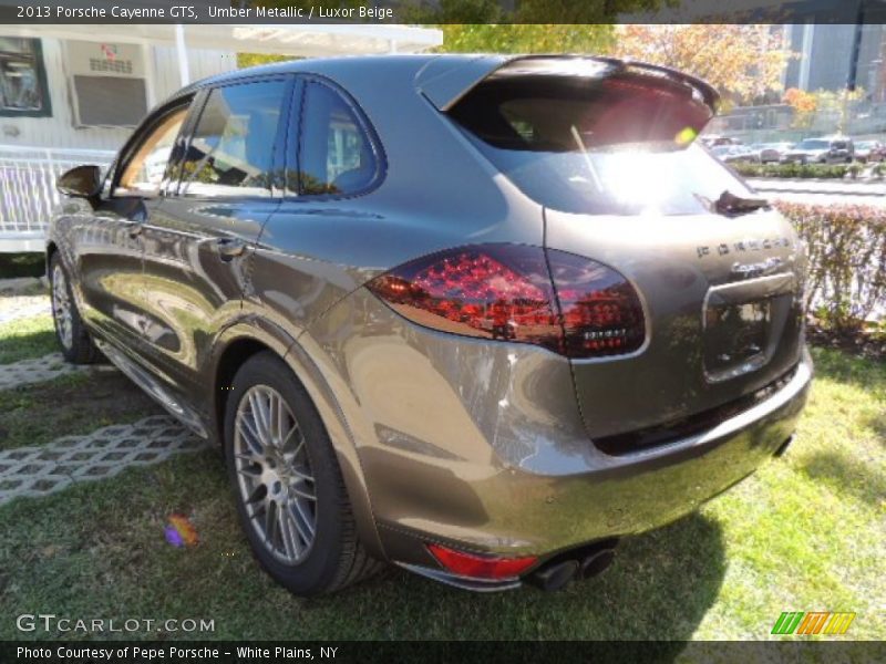 Umber Metallic / Luxor Beige 2013 Porsche Cayenne GTS