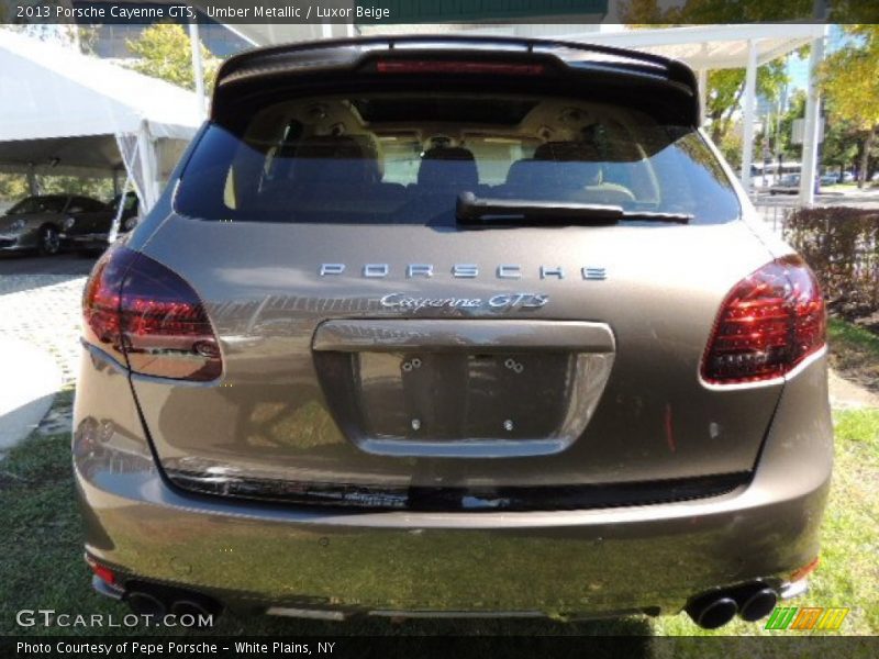 Umber Metallic / Luxor Beige 2013 Porsche Cayenne GTS