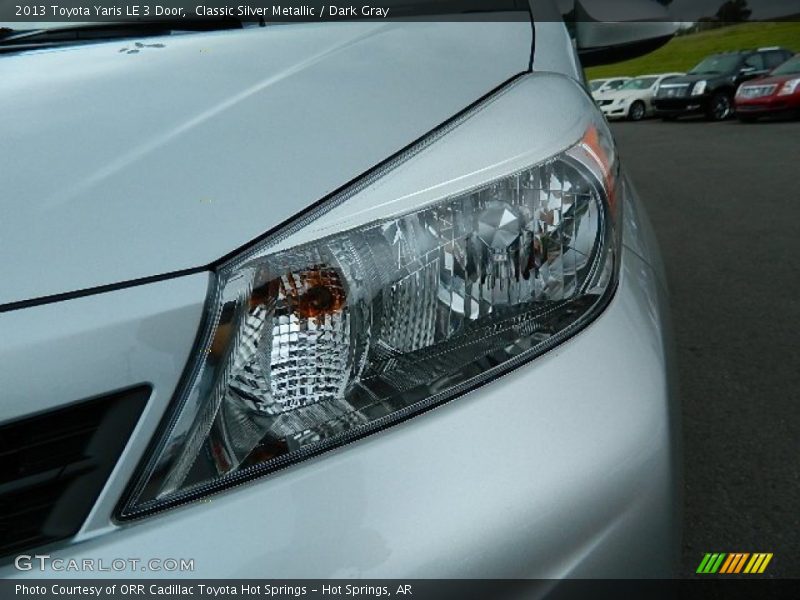 Classic Silver Metallic / Dark Gray 2013 Toyota Yaris LE 3 Door