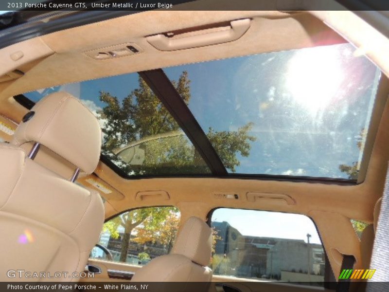 Sunroof of 2013 Cayenne GTS