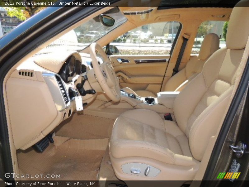 Umber Metallic / Luxor Beige 2013 Porsche Cayenne GTS