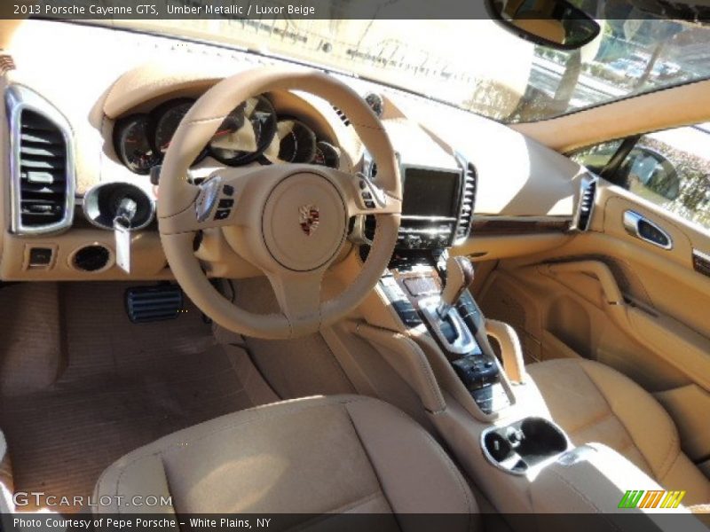 Umber Metallic / Luxor Beige 2013 Porsche Cayenne GTS