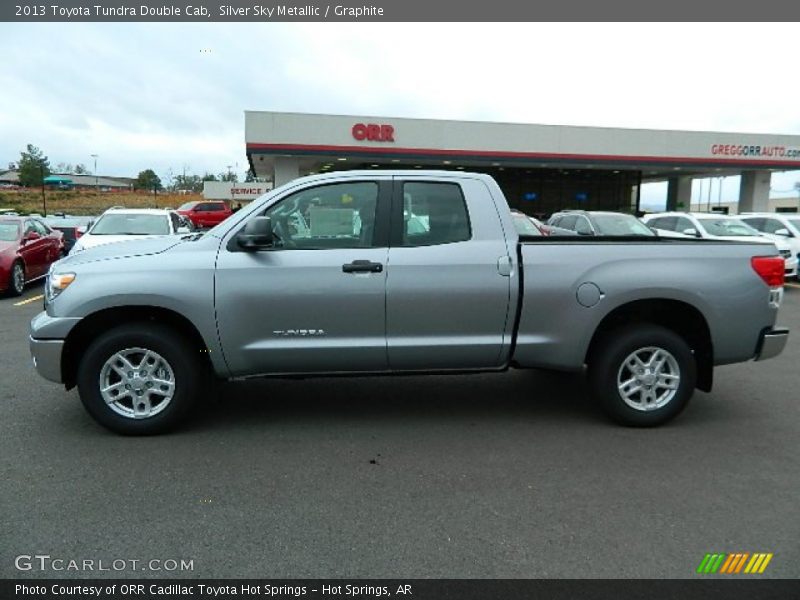 Silver Sky Metallic / Graphite 2013 Toyota Tundra Double Cab