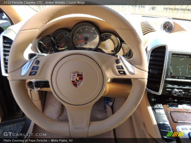 Umber Metallic / Luxor Beige 2013 Porsche Cayenne GTS
