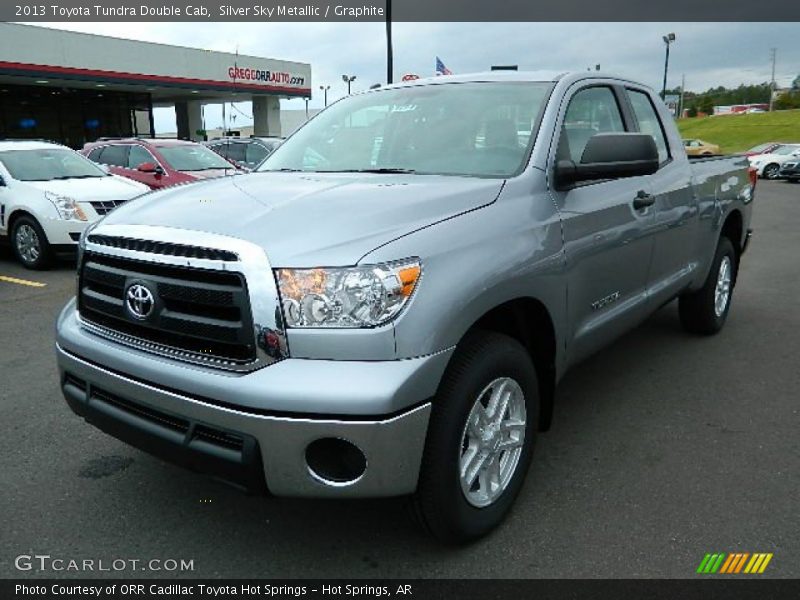 Silver Sky Metallic / Graphite 2013 Toyota Tundra Double Cab