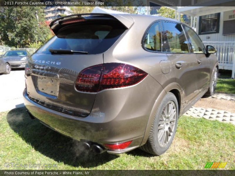 Umber Metallic / Luxor Beige 2013 Porsche Cayenne GTS