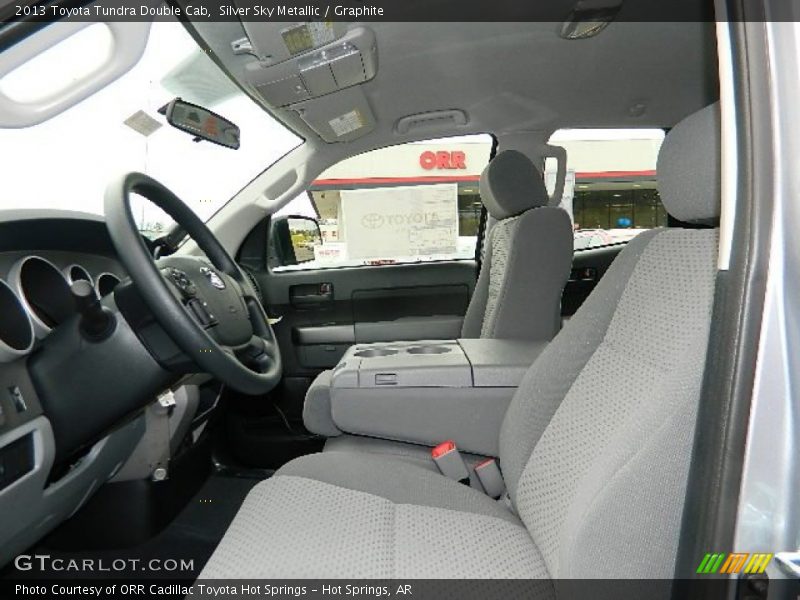  2013 Tundra Double Cab Graphite Interior