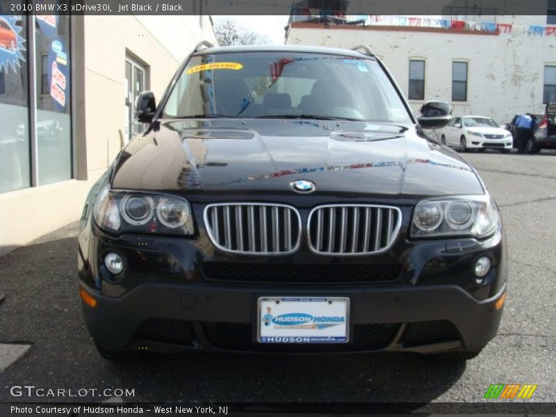 Jet Black / Black 2010 BMW X3 xDrive30i