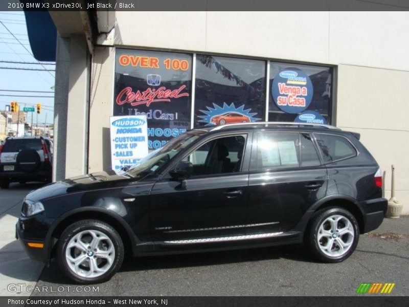 Jet Black / Black 2010 BMW X3 xDrive30i