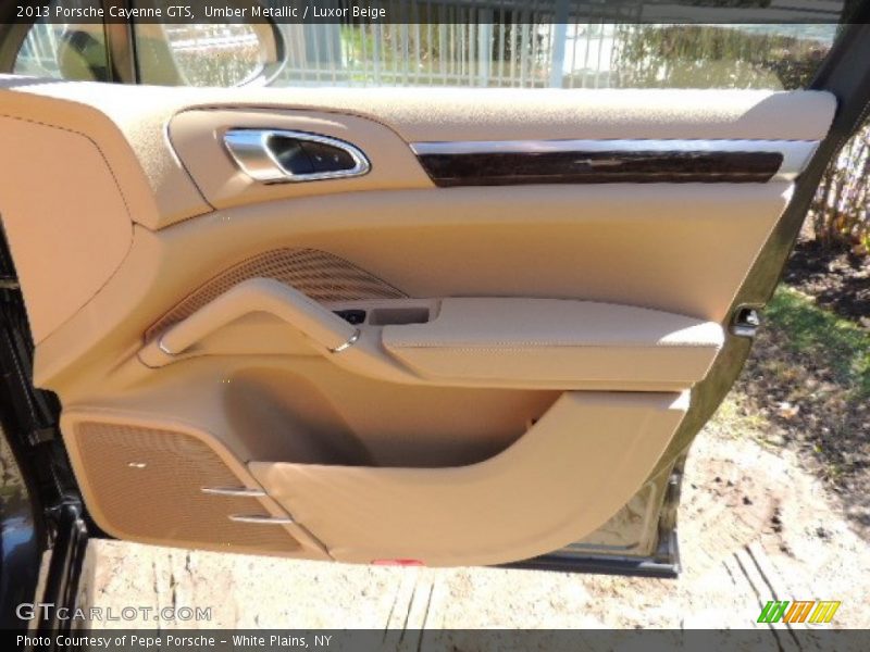 Umber Metallic / Luxor Beige 2013 Porsche Cayenne GTS