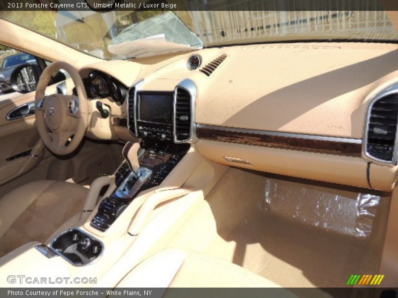 Umber Metallic / Luxor Beige 2013 Porsche Cayenne GTS