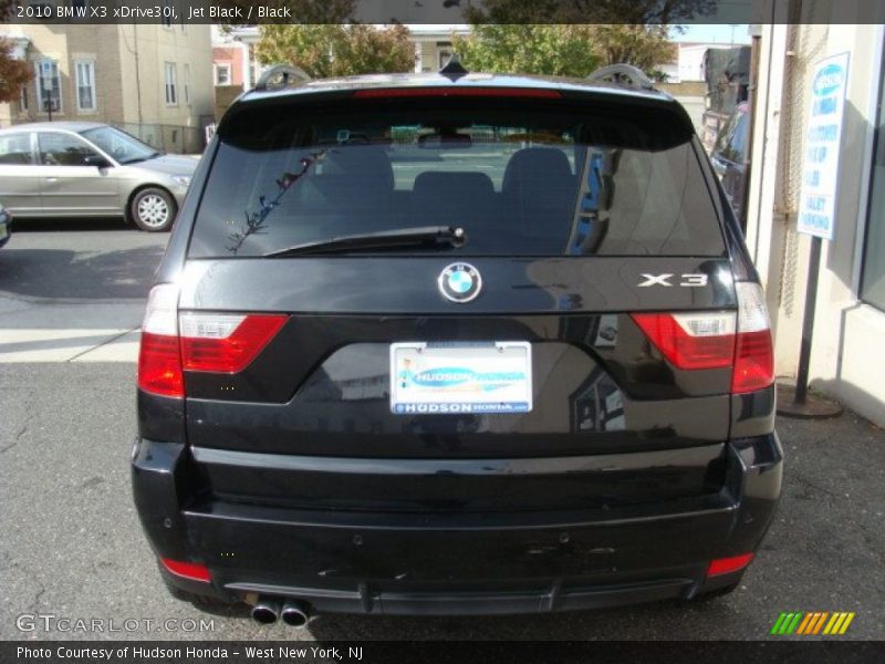 Jet Black / Black 2010 BMW X3 xDrive30i