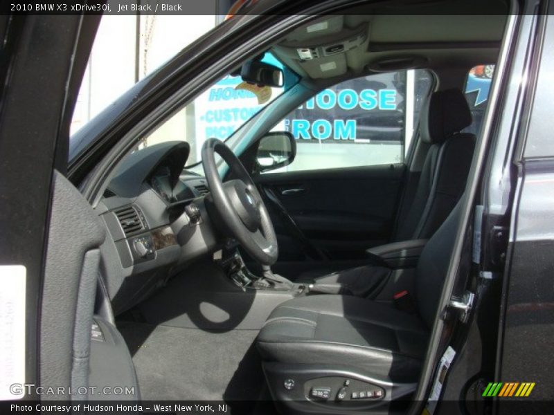 Jet Black / Black 2010 BMW X3 xDrive30i