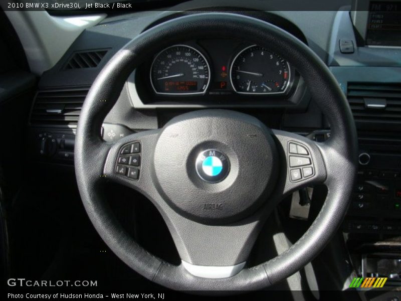 Jet Black / Black 2010 BMW X3 xDrive30i