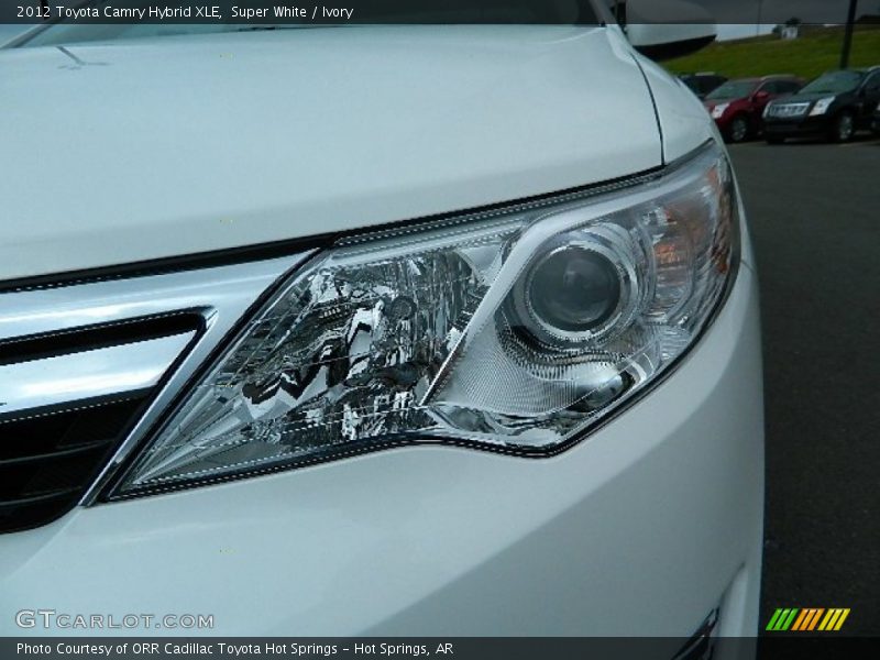 Super White / Ivory 2012 Toyota Camry Hybrid XLE
