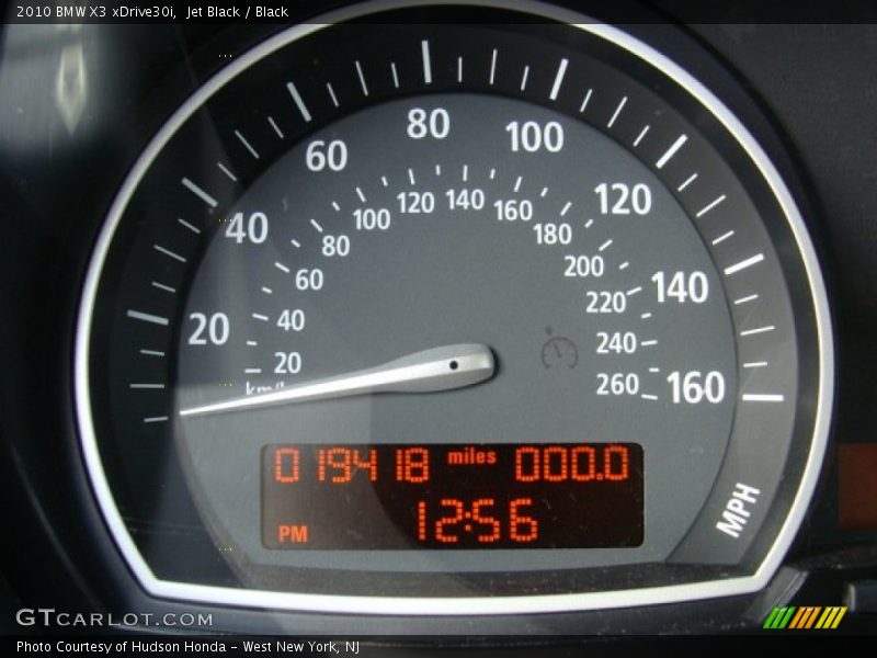 Jet Black / Black 2010 BMW X3 xDrive30i