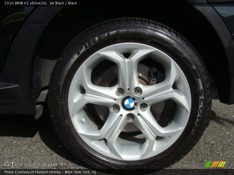Jet Black / Black 2010 BMW X3 xDrive30i