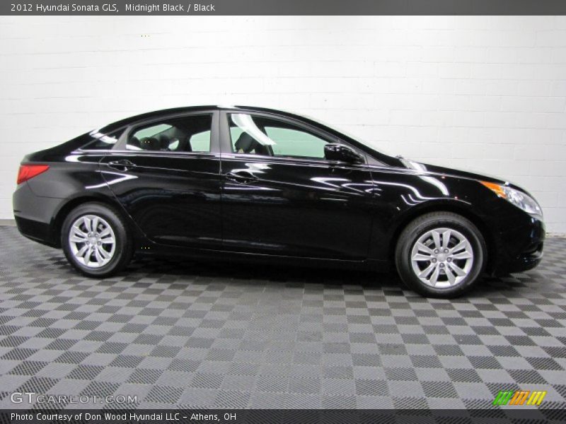 Midnight Black / Black 2012 Hyundai Sonata GLS