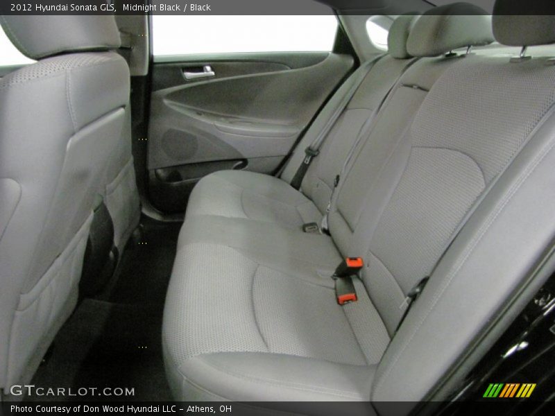 Midnight Black / Black 2012 Hyundai Sonata GLS