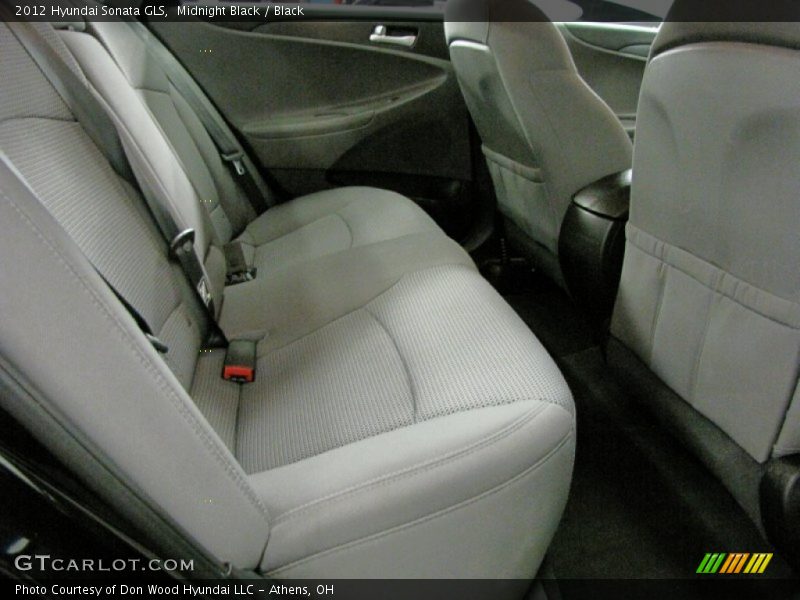 Midnight Black / Black 2012 Hyundai Sonata GLS
