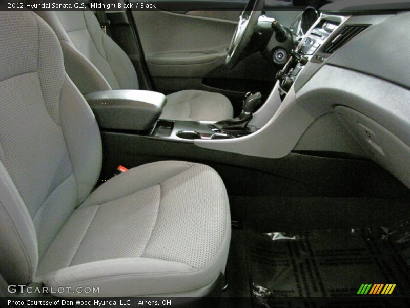 Midnight Black / Black 2012 Hyundai Sonata GLS