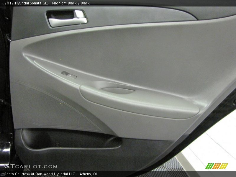 Midnight Black / Black 2012 Hyundai Sonata GLS
