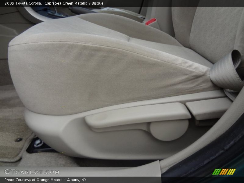 Capri Sea Green Metallic / Bisque 2009 Toyota Corolla