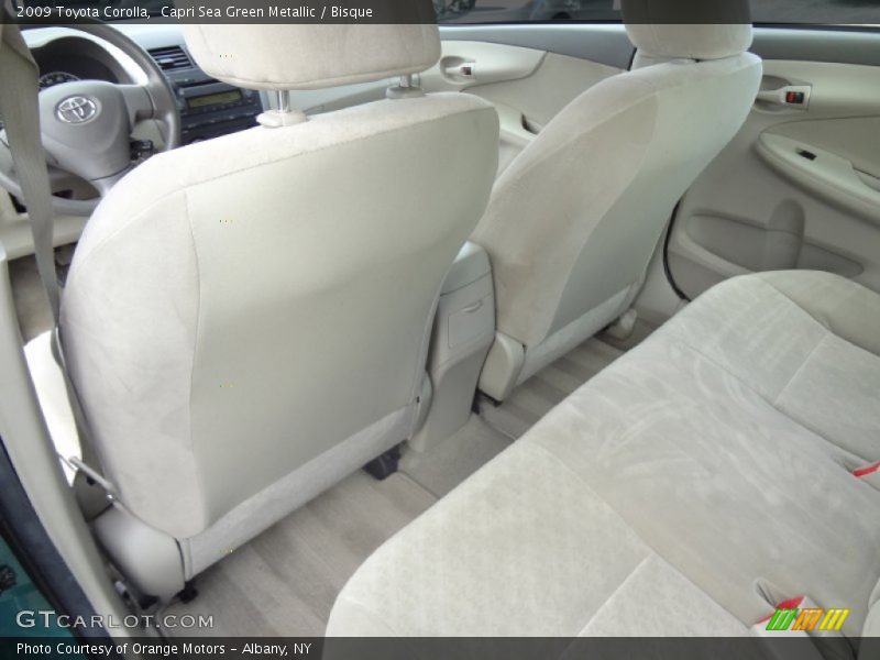 Capri Sea Green Metallic / Bisque 2009 Toyota Corolla