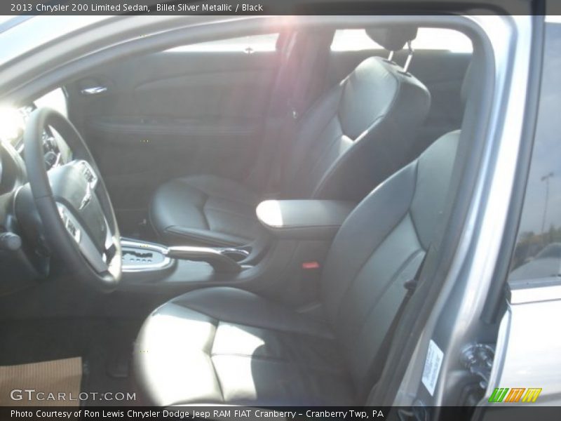 Billet Silver Metallic / Black 2013 Chrysler 200 Limited Sedan