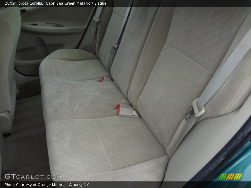 Capri Sea Green Metallic / Bisque 2009 Toyota Corolla