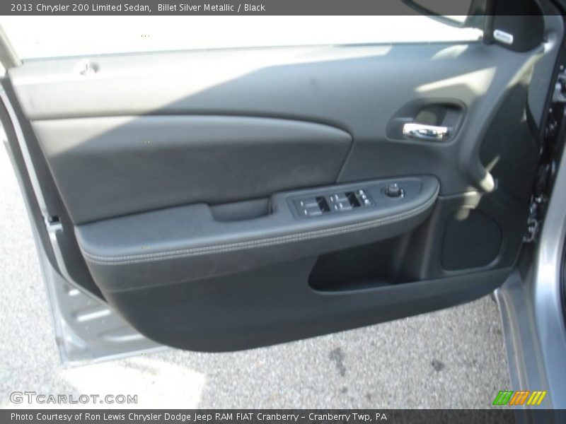 Billet Silver Metallic / Black 2013 Chrysler 200 Limited Sedan