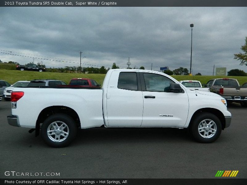Super White / Graphite 2013 Toyota Tundra SR5 Double Cab