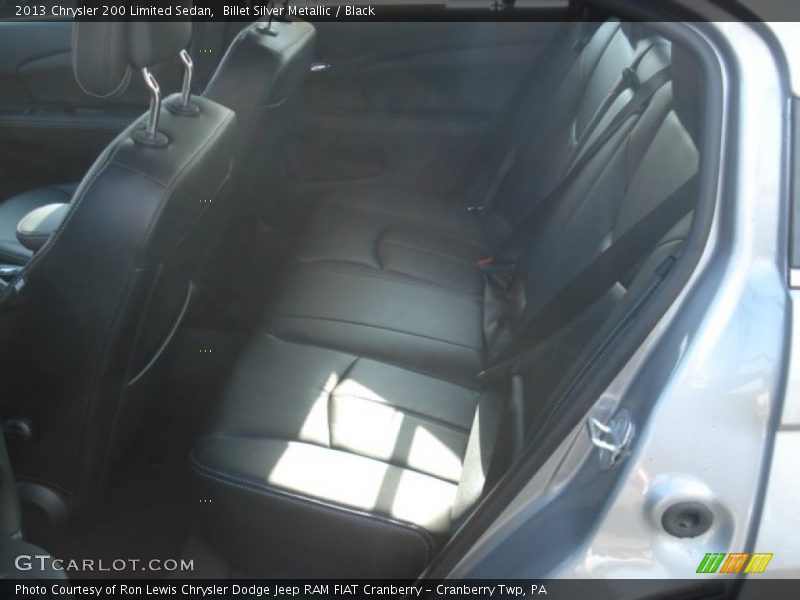 Billet Silver Metallic / Black 2013 Chrysler 200 Limited Sedan