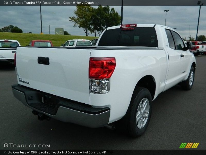 Super White / Graphite 2013 Toyota Tundra SR5 Double Cab