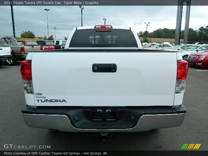 Super White / Graphite 2013 Toyota Tundra SR5 Double Cab