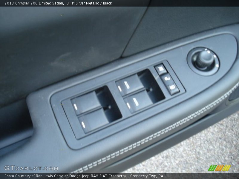 Billet Silver Metallic / Black 2013 Chrysler 200 Limited Sedan