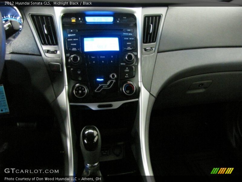 Midnight Black / Black 2012 Hyundai Sonata GLS