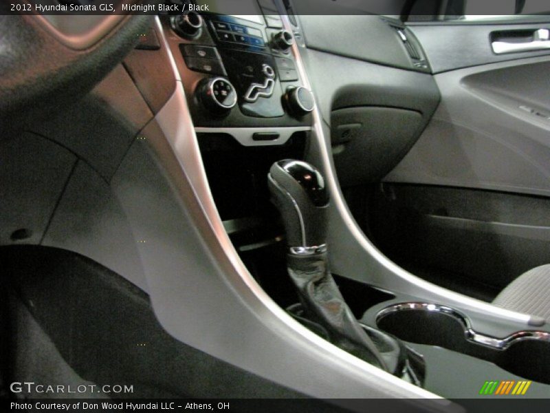 Midnight Black / Black 2012 Hyundai Sonata GLS