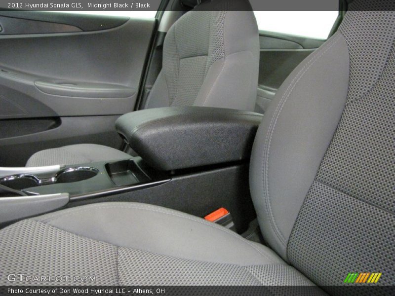 Midnight Black / Black 2012 Hyundai Sonata GLS