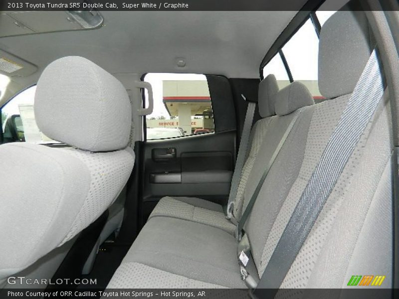 Super White / Graphite 2013 Toyota Tundra SR5 Double Cab