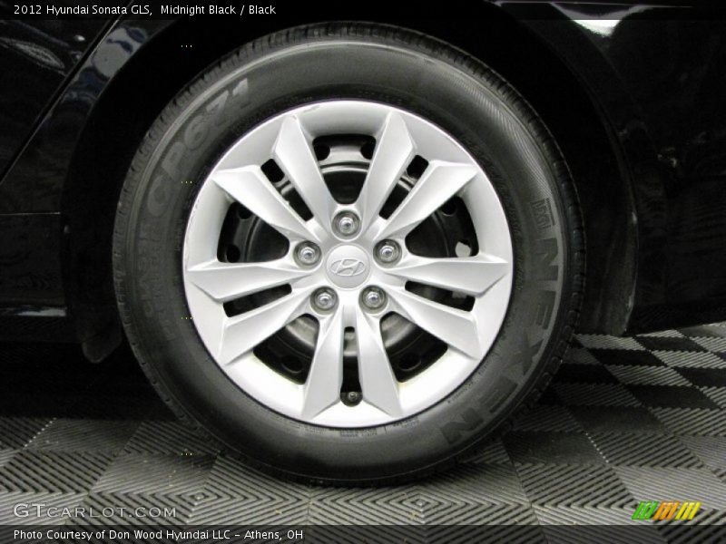 Midnight Black / Black 2012 Hyundai Sonata GLS
