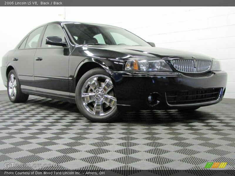 Black / Black 2006 Lincoln LS V8