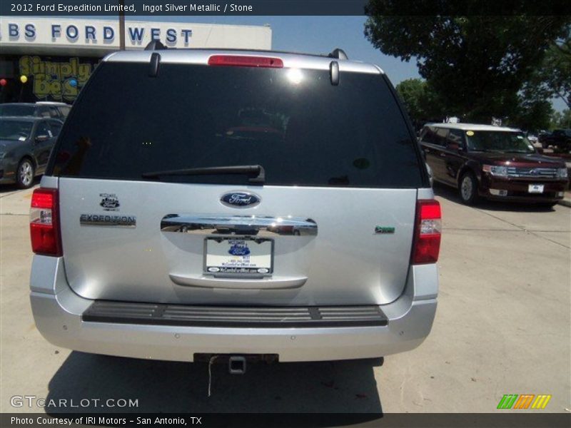 Ingot Silver Metallic / Stone 2012 Ford Expedition Limited